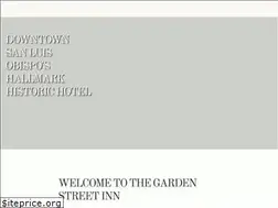 Sites similar to gardenstreetinn.com