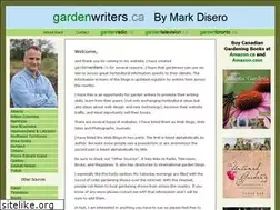Sites similar to gardenwriters.ca