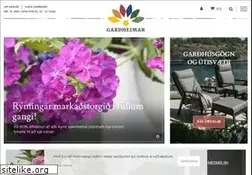 Sites similar to gardheimar.is