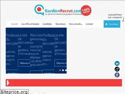 Sites similar to gardienrecrut.com