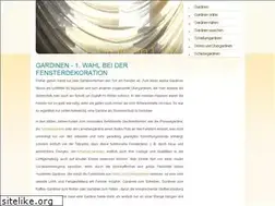 Sites similar to gardinen1.de