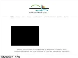 Sites similar to gardinermainstreet.org