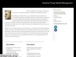 Sites similar to gardinerpwm.com