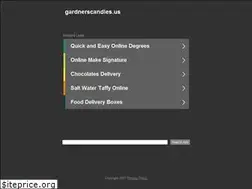Sites similar to gardnerscandies.us