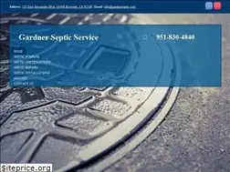 Sites similar to gardnerseptic.com