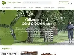 Sites similar to gardochdjurhalsan.se