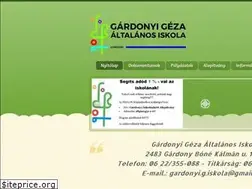 Sites similar to gardonyiskola.hu
