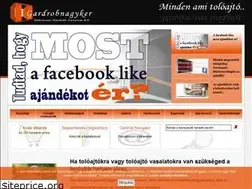 Sites similar to gardrobnagyker.hu