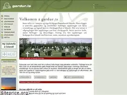 Sites similar to gardur.is