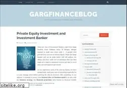 Sites similar to gargfinanceblog.com