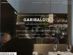 Sites similar to garibaldisrestaurant.com