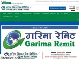 Sites similar to garimabank.com.np