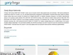 Sites similar to garipboya.com.tr