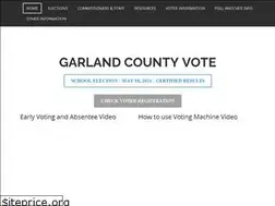 Sites similar to garlandcountyvote.org