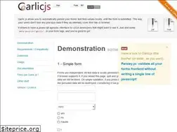 Sites similar to garlicjs.org