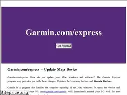 Sites similar to garmincomexpres.com