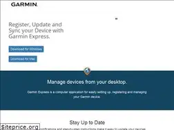 Sites similar to garminexpress.support