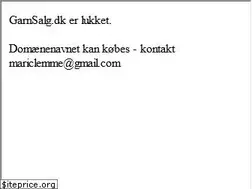 Sites similar to garnsalg.dk