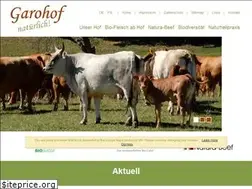 Sites similar to garohof.ch