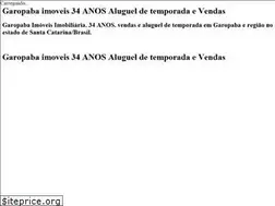 Sites similar to garopabaimoveis.com.br