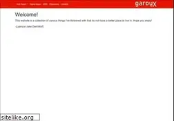 Sites similar to garoux.net