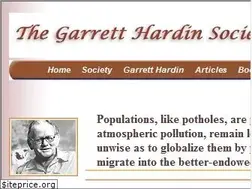 Sites similar to garretthardinsociety.org