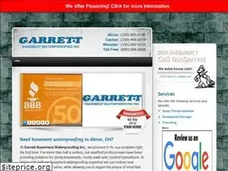 Sites similar to garrettwaterproofing.com