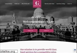Sites similar to garricklaw.com
