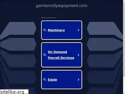 Sites similar to garrisoncityequipment.com