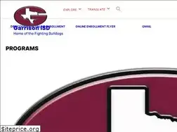 Sites similar to garrisonisd.com