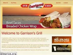 Sites similar to garrisonsgrill.com