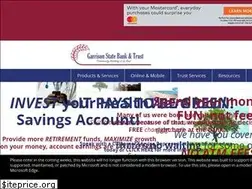 Sites similar to garrisonstate.bank