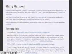 Sites similar to garrood.me