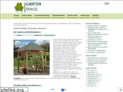 Sites similar to garten-dinge.de