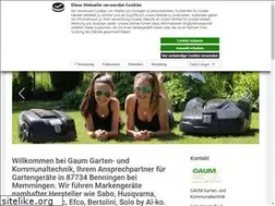 Sites similar to garten-gaum.de