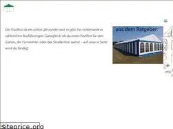 Sites similar to garten-pavillon.net