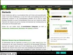 Sites similar to garten-solarbrunnen.de
