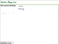 Sites similar to garten-tipp.com