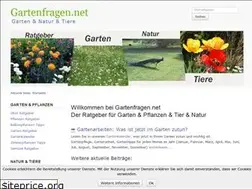 Sites similar to gartenfragen.net