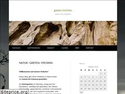 Sites similar to gartenfreisinn.net