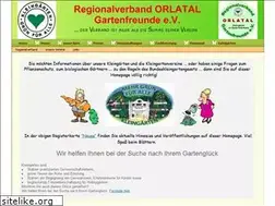 Sites similar to gartenfreunde-orlatal.de