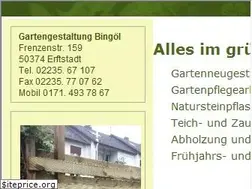 Sites similar to gartengestaltung-bingoel.de