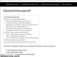 Sites similar to gartengewaechshaus-bauen.de