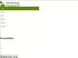 Sites similar to gartenhaus-hersteller24.de