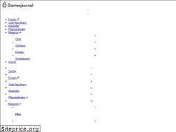 Sites similar to gartenjournal.net