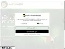 Sites similar to gartenpartei.eu