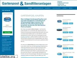Sites similar to gartenpool-sandfilteranlagen.de