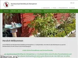 Sites similar to gartenverband-wedding.de