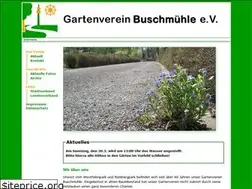 Sites similar to gartenverein-buschmuehle.de