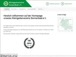 Sites similar to gartenverein-sonnenbad.de